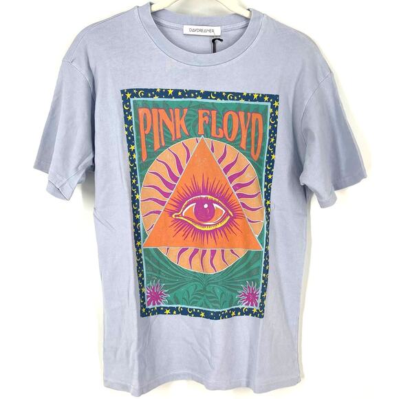 Daydreamer Rock N Roll Pink Floyd Poster Weekend Tee Dawn XS - Picture 5 of 5